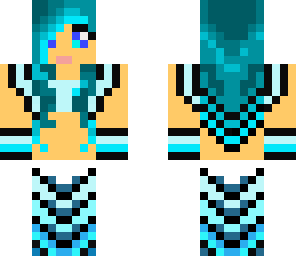 diamond mermaid with pink headphones