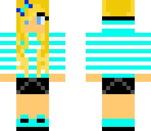 blonde teenager