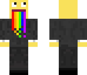 rainbow face