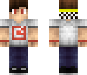 mojang worker with hoodie