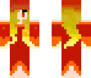 flaming angel