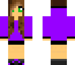 purple hoodie