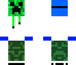 creeper masked cookie monster