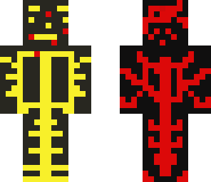 yellow and red black boy