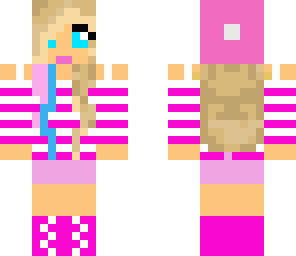pretty french girl pink