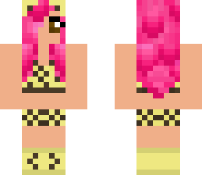 ocelot girl in bikini