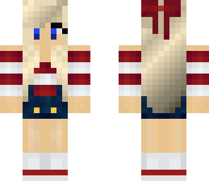 stripes girl