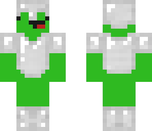 green derp in iron armor