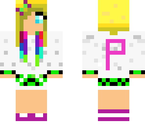 rainbow girl