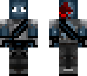 squid fighter with back head bleeding