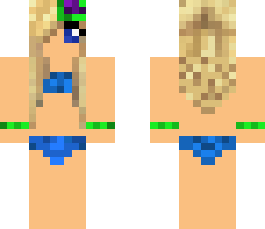 blond swimsuit girl