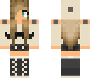 edited mustache girl