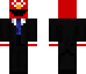 elmo con traje