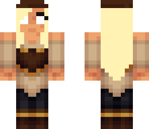 herobrine viking girl