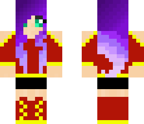 better purple haired  mcdonalds worker 