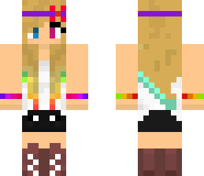 cute rainbow hippy gurl
