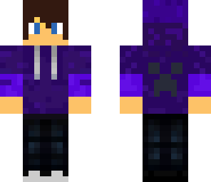 purple teenager