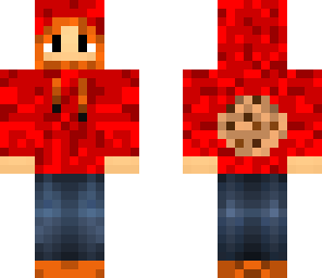 shy guy with cookie