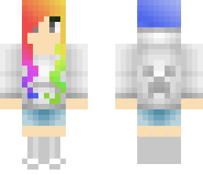 rainbow girl