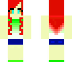 red-haired girl edited