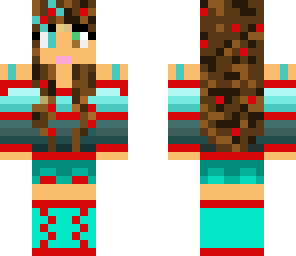 red and blue