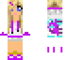 purple girl