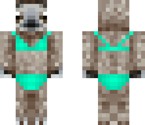 sloth in bikini xd