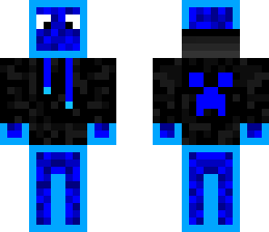 blueman with sweatshirt