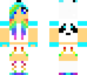 rainbow panda