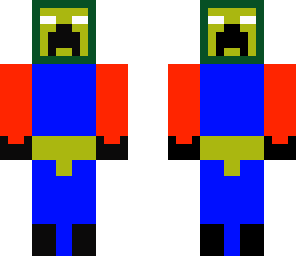 herobrine 5 faced creeper 