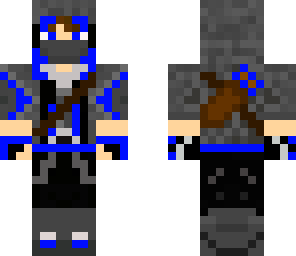 bright blue assassin