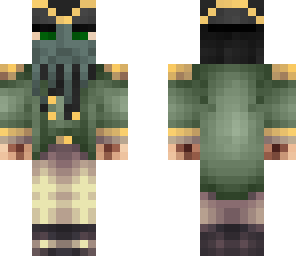 mcmuffin's squid face - green coat