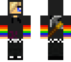 awesome rainbow girl