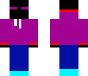 enderman in hoodie