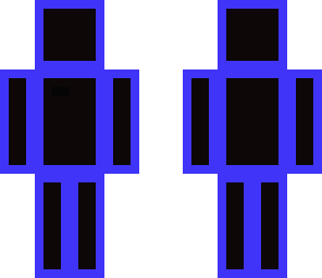 box man blue