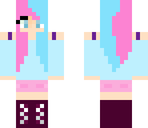 cotton candy girl