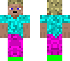 blonde neon guy