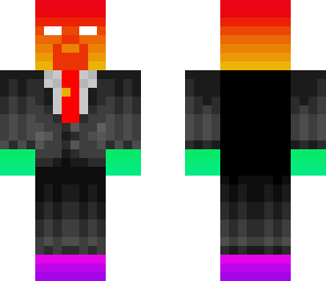 herobrine rainbow slime