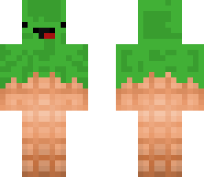 hombre helado verde