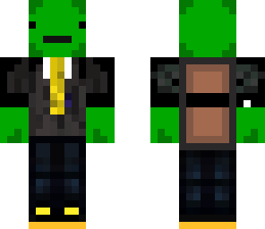 a turtle in a suit