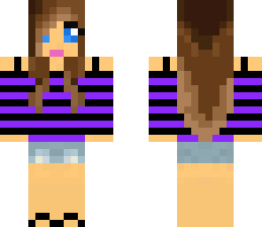 hot purple girl