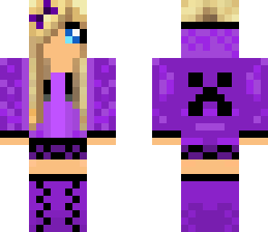 purple creeper girl