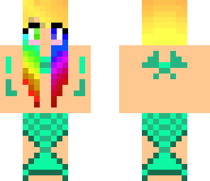 redpanda534 rainbow mermaid