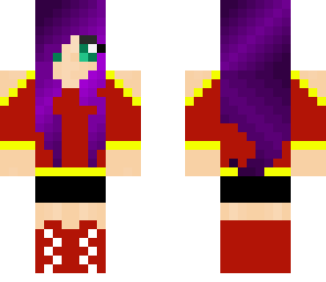 improved purple mcdonalds girl