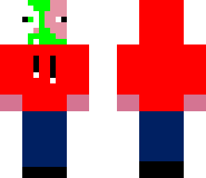 pig man in hoodie