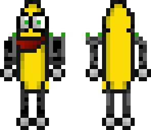 zielony banan