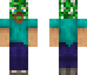 creeper head steve