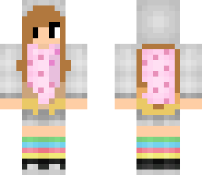 nyan cat girl brown hair