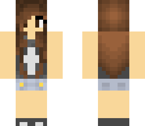 hipste with brown hair and cross shirt