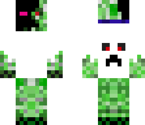 ender creeper with a pullover